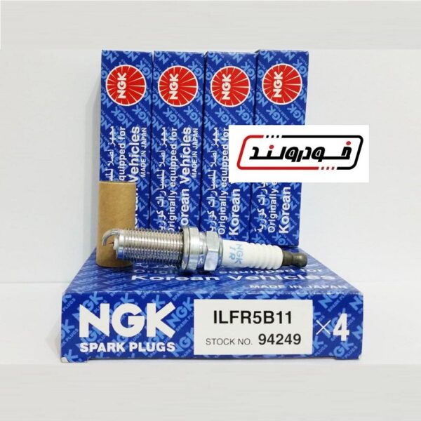 شمع سوزنی ایریدیوم لیزری پایه بلند NGK ILFR5B11 94249