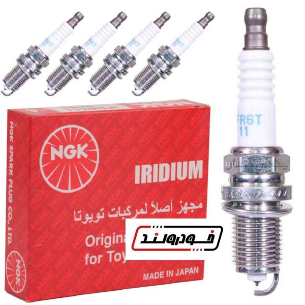 شمع سوزنی ایریدیوم لیزری پایه کوتاه NGK IFR6T11 93684